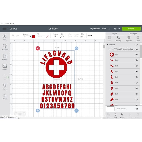 Lifeguard SVG Bundle DIY Personalized | Lifeguard Emblem & L | Inspire ...
