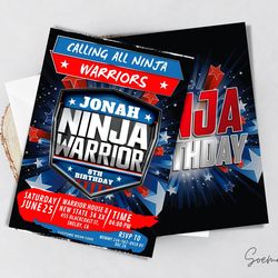 ninja america invitation