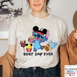 best day ever shirt , stitch shirt, disney stitch, vintage disney shirt, disney shirts, disneyland, walt disney shirt