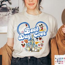 custom name best day ever shirt , mickey mouse shirt, vintage disney shirt, disney shirts, disneyland, walt disney shirt