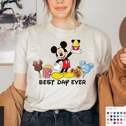 Best Day Ever Shirt , Mickey Mouse Shirt, Snacks, Family Vacation Shirt, Disney Shirts, Disneyland, Walt Disney Shirt
