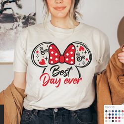 Best Day Ever Shirt , Minnie Mouse Shirt, Family Vacation Shirt, Disney Shirts, Disneyland, Walt Disney Studios Shirt