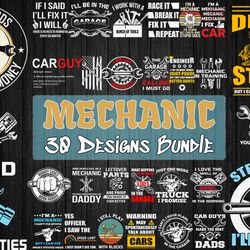 30 mechanic designs svg bundle, mechanic svg, mechanic tools svg