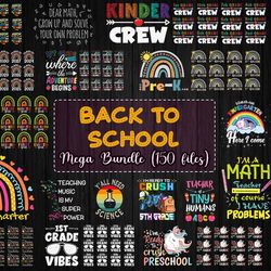 140 files back to school bundle svg, back to school svg, student svg