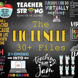 30 files back to school big bundle svg, back to school svg