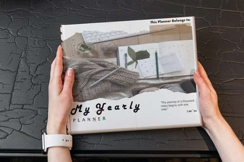 Digital editable pdf Journal with food for thought sayings