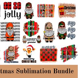 20 designs christmas gnome png bundle, christmas png