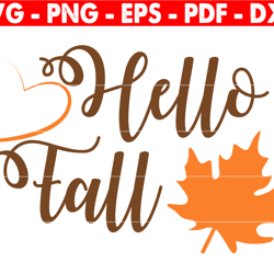 happy halloween svg, hello fall svg, fall door sign svg, halloween svg, digital download, svg for cricut and silhouette