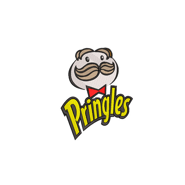 Pringles Machine Embroidery Design - Inspire Uplift