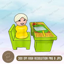 my favorite teacher at her desk zip png, png high quality, png, digital download