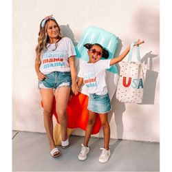 americana mama 4th of july shirt, 4th of july shirts, fourth of july shirt, mommy and me 4th of july shirt, mommy and me