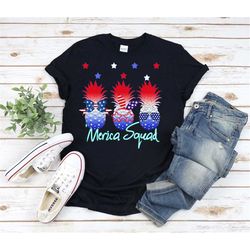 merica shirt, 4th of july, merica squad, fourth of july, patriotic shirt, america shirt, merica pineapple, pineapple lov