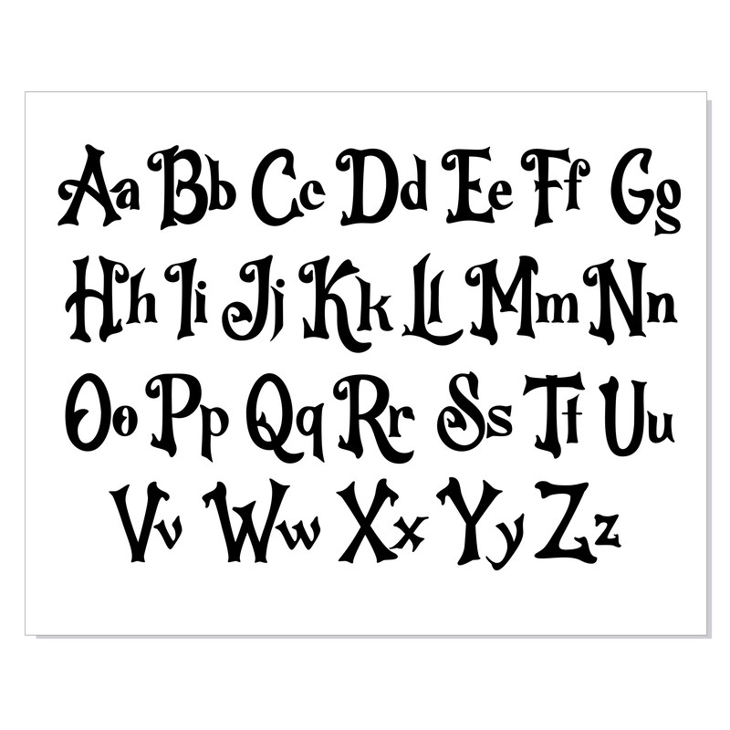 Halloween Font ttf Bats svg 2.png