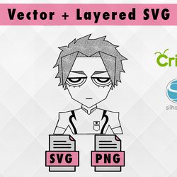 blue lock sea itochi,anime svg png,cutting files for the cricut , nagi svg , blue lock svg