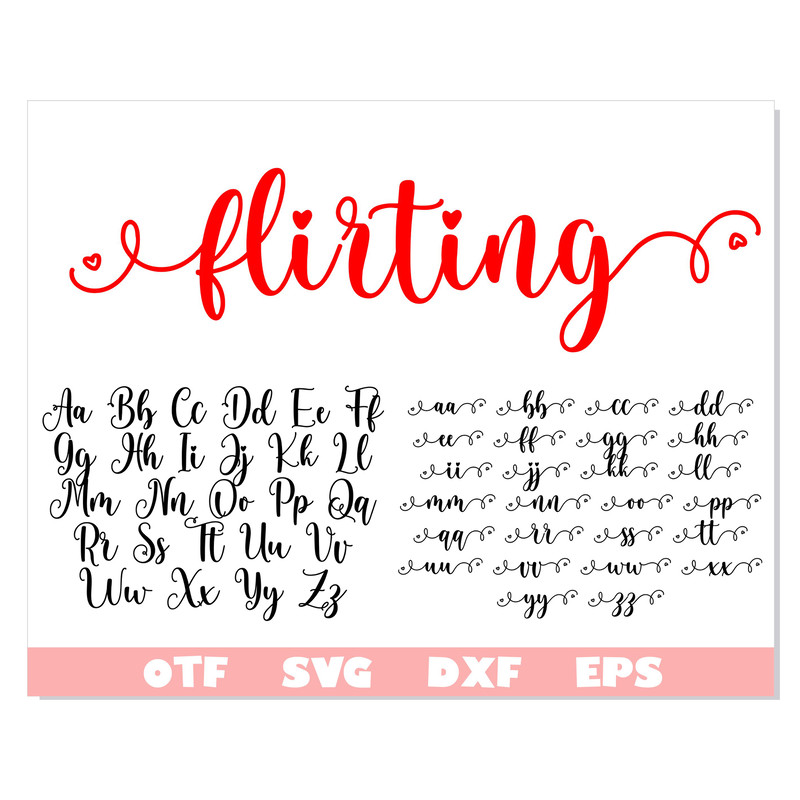 Cursive font with tails svg 1.jpg