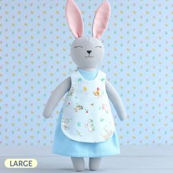 PDF Large Bunny Doll Sewing Pattern