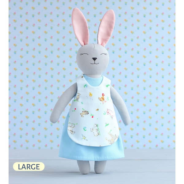 PDF Large Bunny Doll Sewing Pattern | Inspire Uplift