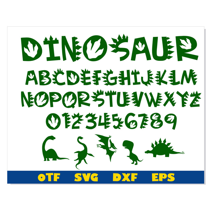 Dinosaur font ttf otf svg 1.jpg