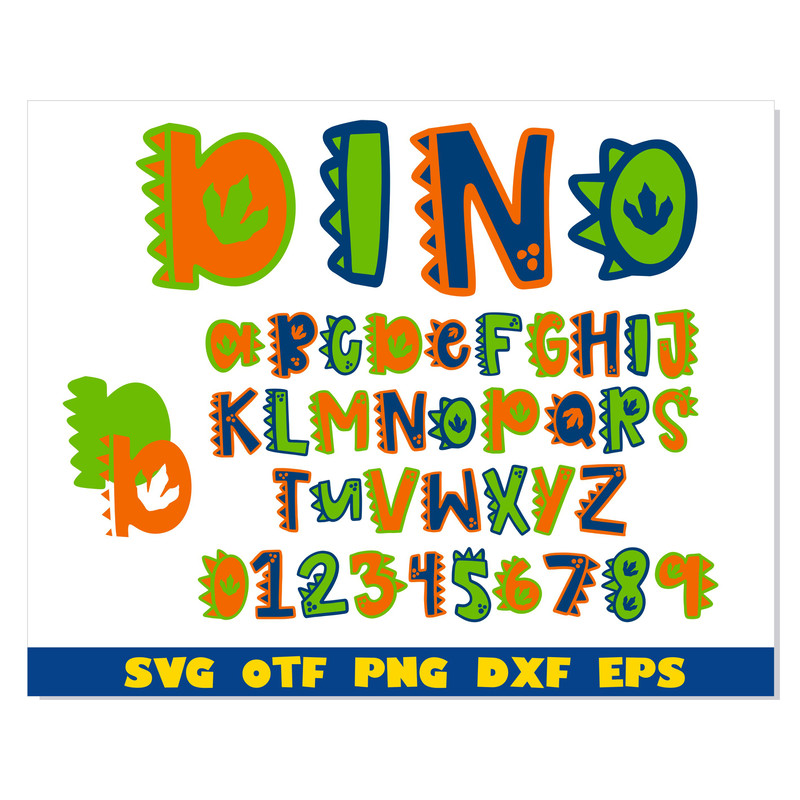 Dinosaur font vector svg 1.jpg