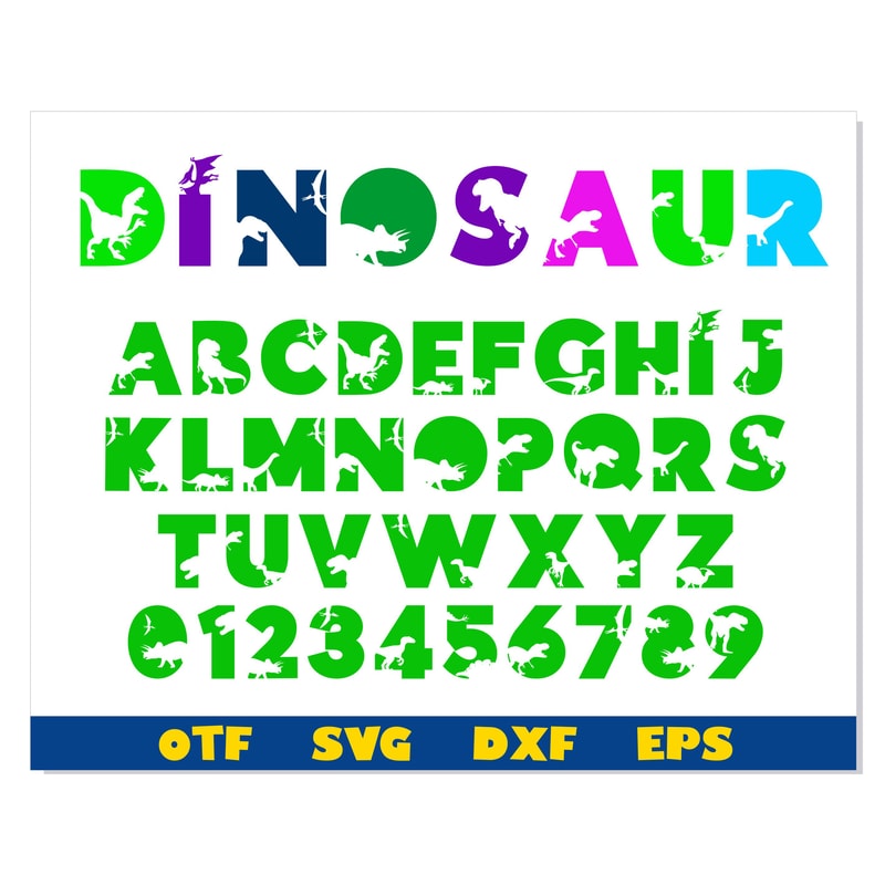 Dinosaur font Bundle 33.jpg