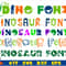 a Dinosaur font Bundle 11.jpg