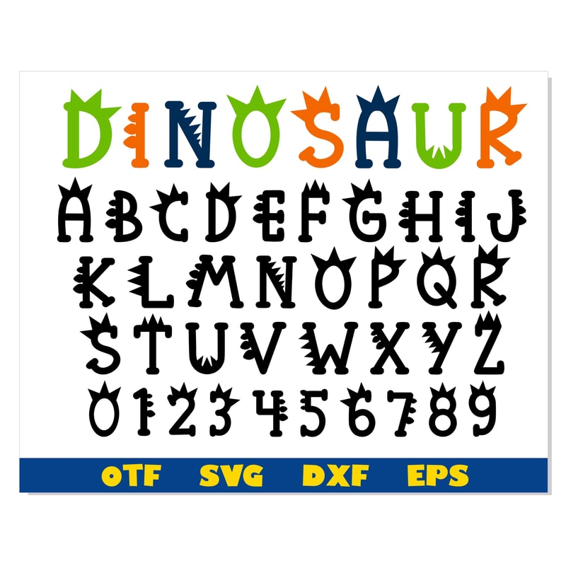 Dinosaur font Bundle 55.jpg