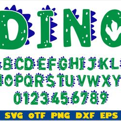dinosaur font svg cricut, dinosaur font png, dinosaur font otf, dino letters svg, baby font svg kids fonts, dinosaur svg