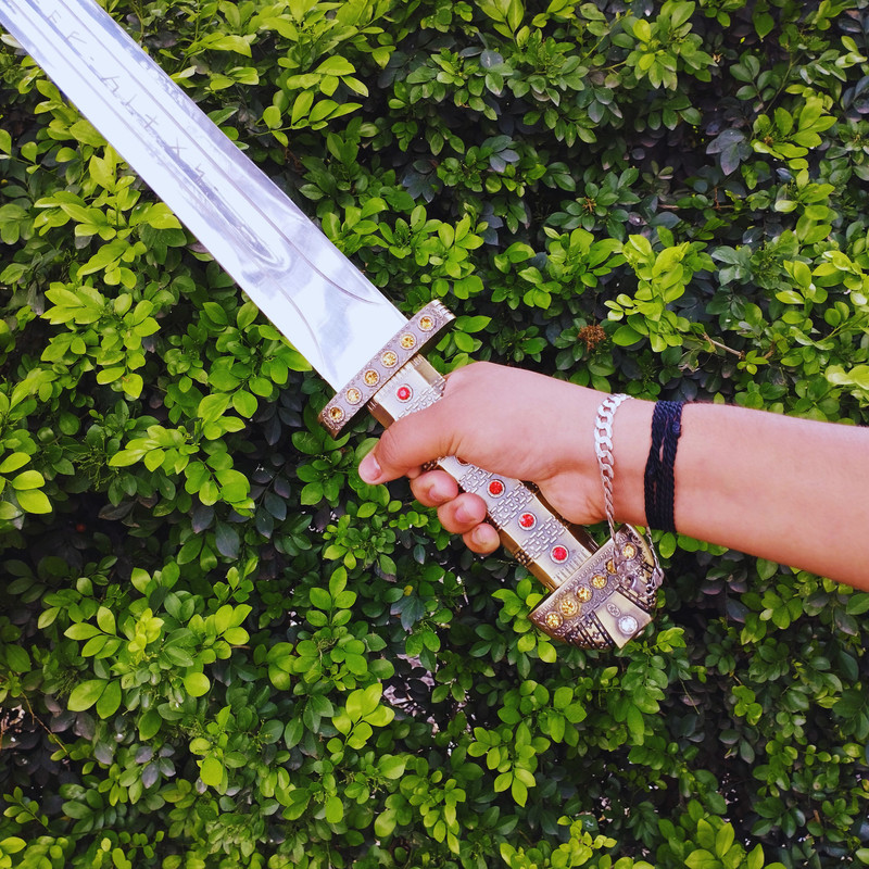 Medieval Sword, Viking Sword of King Ragnar Lothbrok, Battle Ready Sword, Vikings Ragnar, Fantasy Swords, Engraved Sword (6).jpg