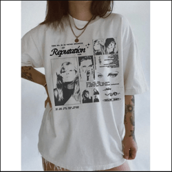 vintage reputation t-shirt, reputation track list crewneck sweater, swiftie sweatshirt, swiftie fan gifts