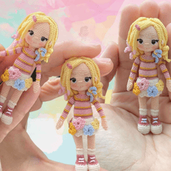 Miniature Enid Pattern Amigurumi: A Delightful DIY Doll for Crafting Enthusiasts | Crochet Pattern PDF