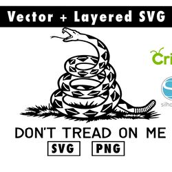 don't tread on me svg and png files for cricut machine , anime svg , manga svg , goku svg