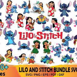 100 lilo and stitch svg bundle, disney svg, stitch svg