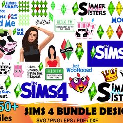 150 sims 4 bundle svg, sims 4 svg, sims 4 quotes svg