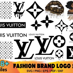 18 louis vuitton bundle svg, louis vuitton svg, lv logo svg, lv svg