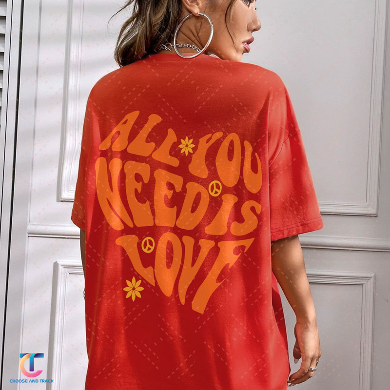 All You Need Is Love Unisex Sweatshirt, Love Yourself Hoodie, Self Love Shirt, Motivational shirt, Love Heart Shirt, Gift for Valentine - 6.jpg