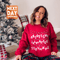 Alphabet Christmas Lights Sweatshirt, Merry Christmas Teacher Shirt, Teacher Christmas Shirt Funny - 3.jpg