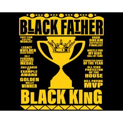 black fathers prizes funny svg, fathers day svg, black father svg, black king svg, father award svg, father winner svg,