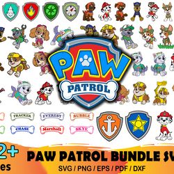 52 paw patrol bundle svg, paw patrol svg, paw patrol clipart, paw patrol svg, paw patrol clipart, dog patrol svg, dog pa