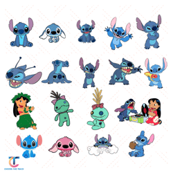 lilo and stitch bundle svg, trending svg, lilo svg, stitch svg, disney svg, disney cartoon svg, stitch bundle svg,