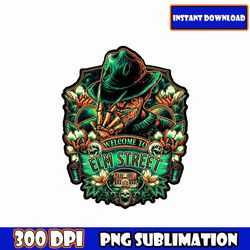 welome to elm street svg, movie killers, halloween svg, horror movie svg, halloween horror svg, horror friends svg