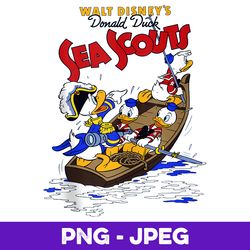disney mickey and friends donald duck sea scouts v2