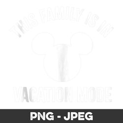 disney mickey and friends this family is in vacation mode v2