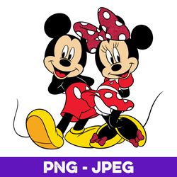 disney mickey and minnie big mouse ls