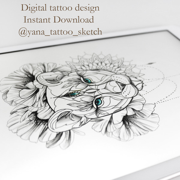 lioness-tattoo-designs-female-lioness-tattoo-sketch-with-flowers-geometric-tattoo-sketch-6.jpg