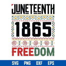 juneteenth 1865 freedom svg, juneteenth svg, black history svg, png dxf eps digital file