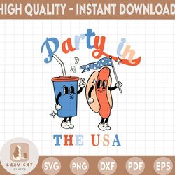 party in the usa png, 4th of july instant download, usa celebrations, independence day png, fourth of july, freedom