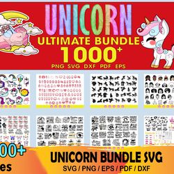 unicorn bundle svg, cute unicorn svg, magic svg