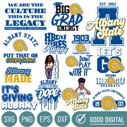 albany state university svg, hbcu collection, new hbcu 2023, hbcu svg, historically black college designs svg, svg for