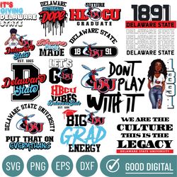 delaware state university svg, hbcu collection, new hbcu 2023, hbcu svg, historically black college designs svg