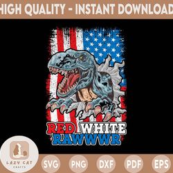 red white rawr png,pdf 4th of july dinosaur png, sublimation design download, 4th july png, kids shirts, patriotic shirt